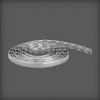 Maskownica szyny pionowej ELFA 4224mm platinum